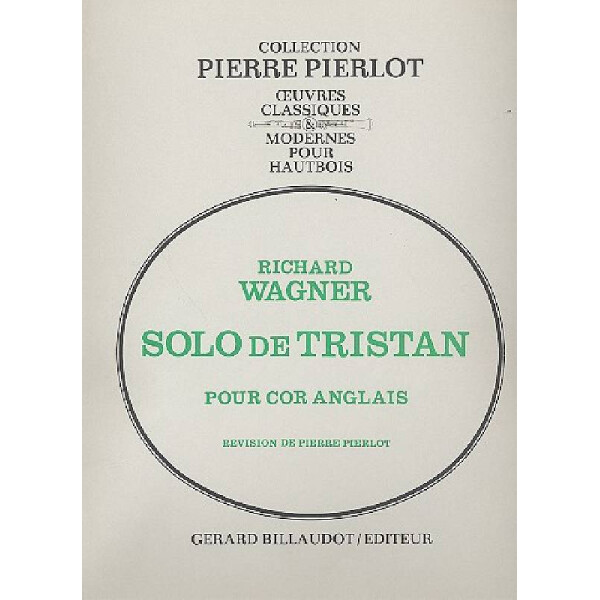 Solo de Tristan  pour cor anglais