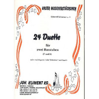 24 Duette op.79 für 2 Basstuben (F und B)