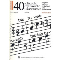40 stilistische rhythmische Bläserstudien