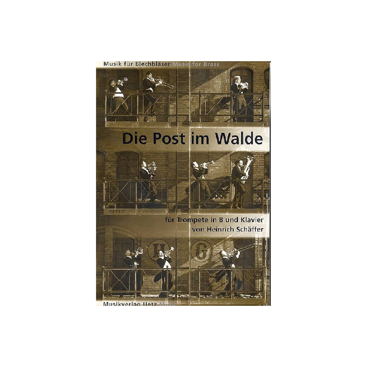 Die Post im Walde für Trompete box