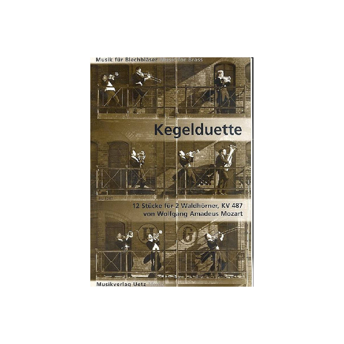 Kegelduette KV487 für 2 Hörner