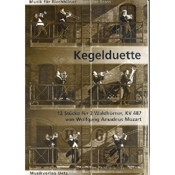 Kegelduette KV487 für 2 Hörner