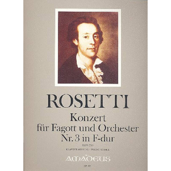 Konzert F-Dur Nr.3 RWVC75 für Fagott
