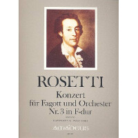 Konzert F-Dur Nr.3 RWVC75 für Fagott