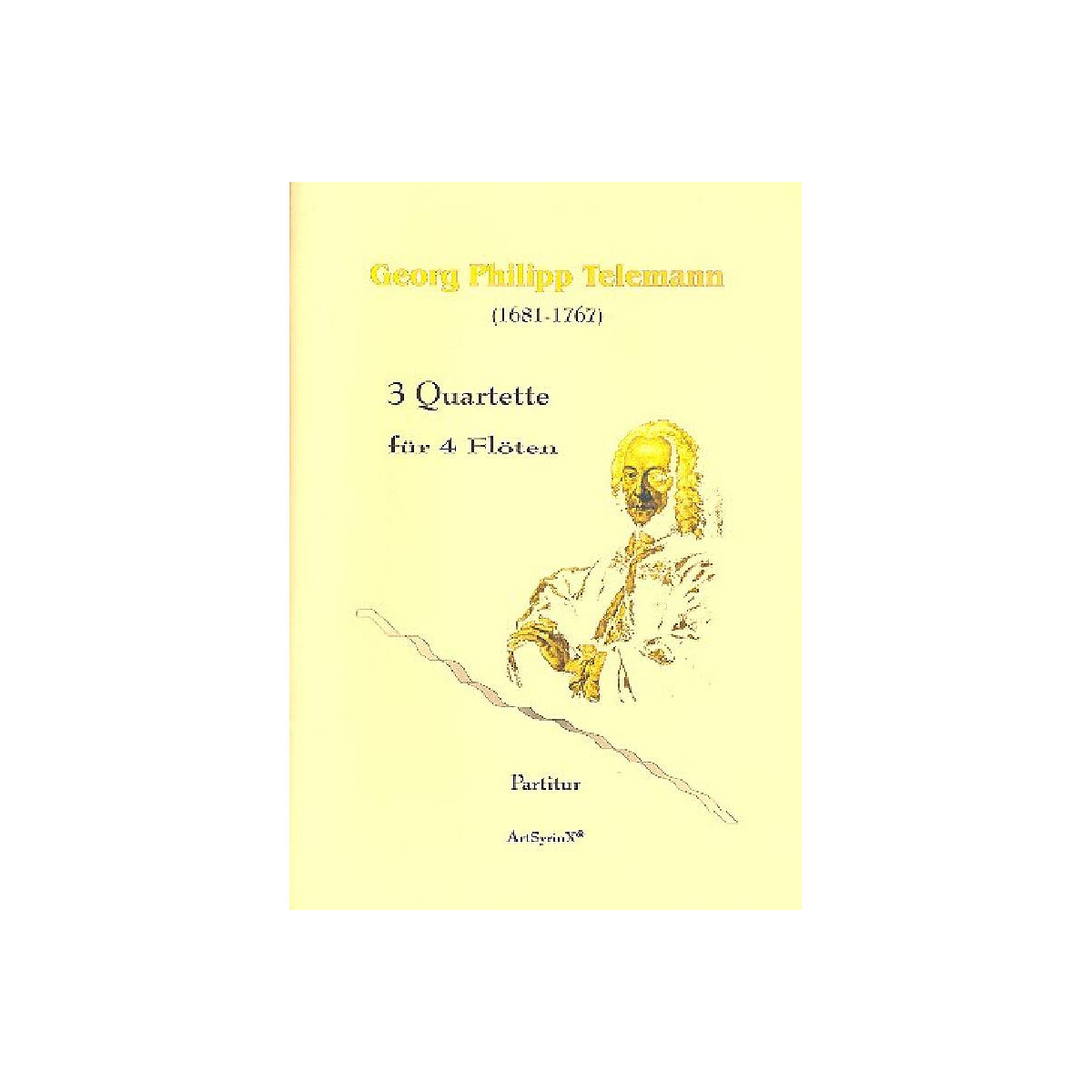 3 Quartette für 4 Flöten box