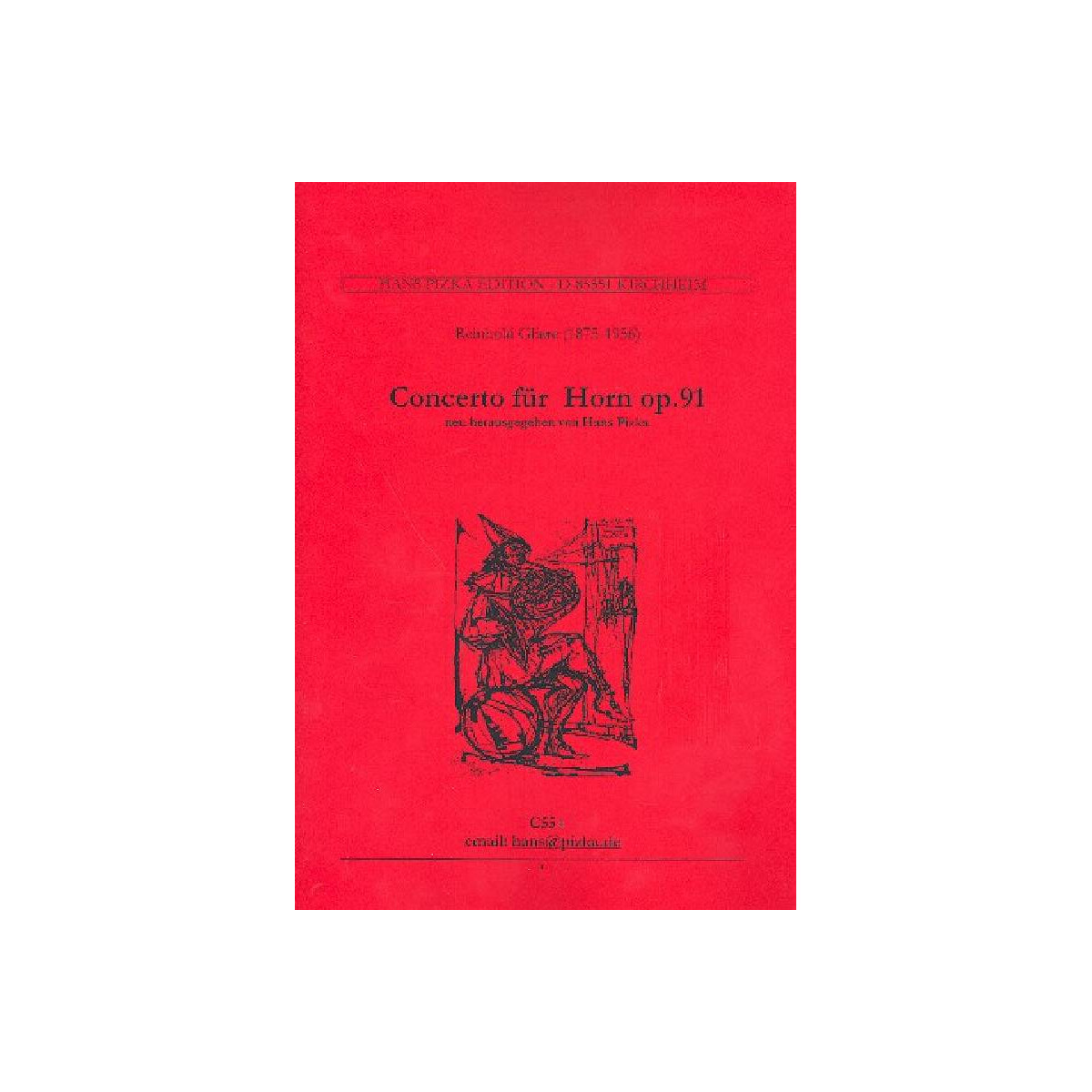 Konzert B-Dur op.91 für Horn box