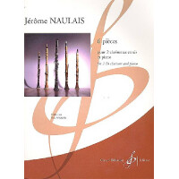 6 Pièces pour 2 clarinettes et piano