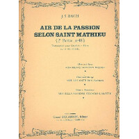 Air de la passion selon St.Mathieu