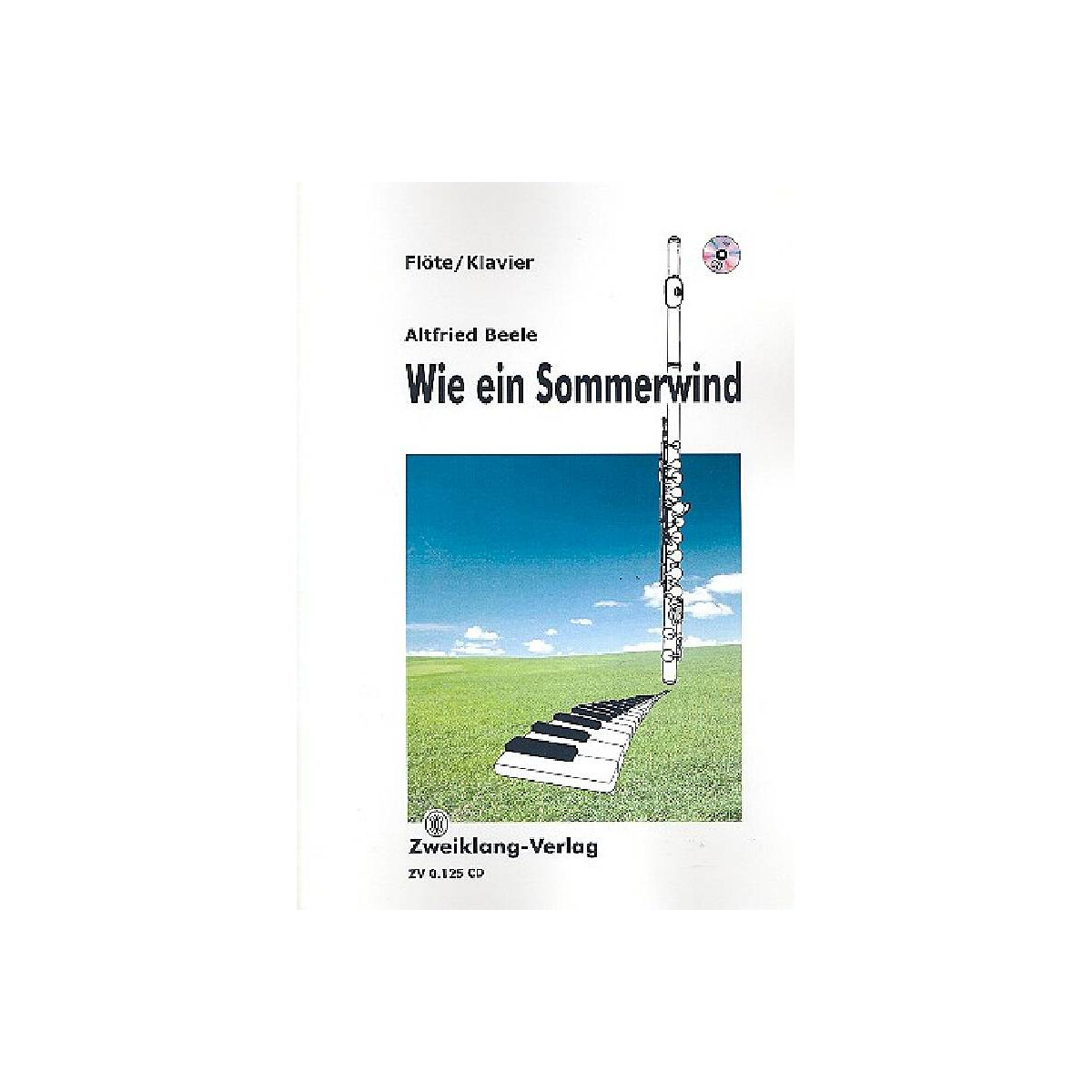 Wie ein Sommerwind (+CD) für Flöte