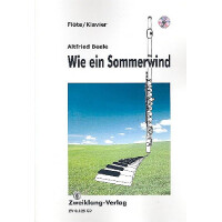 Wie ein Sommerwind (+CD) für Flöte