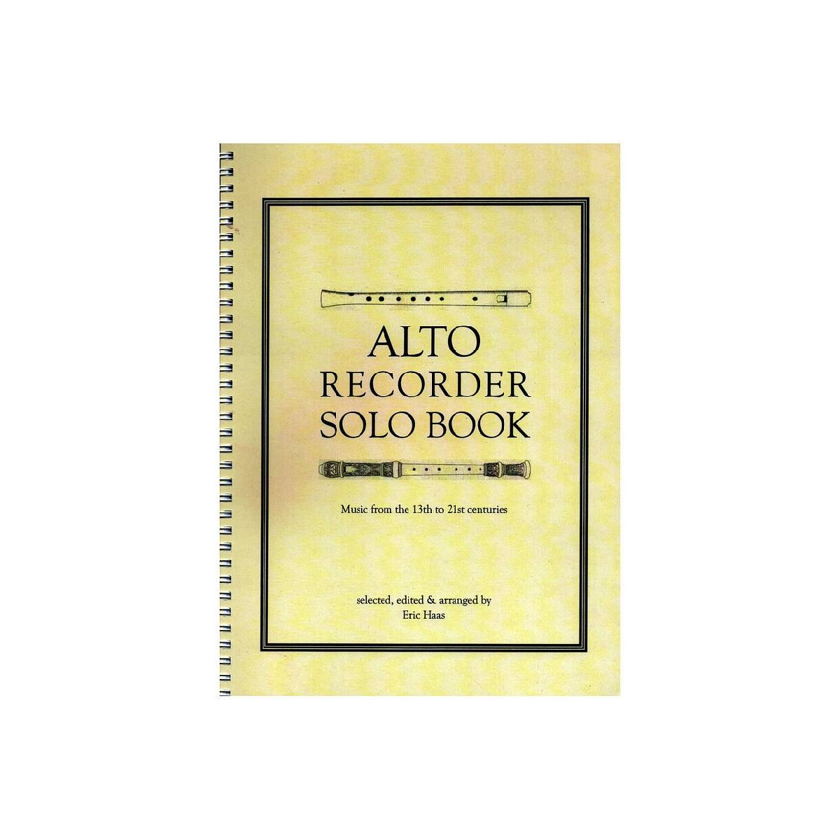 Alto Recorder Solo Book