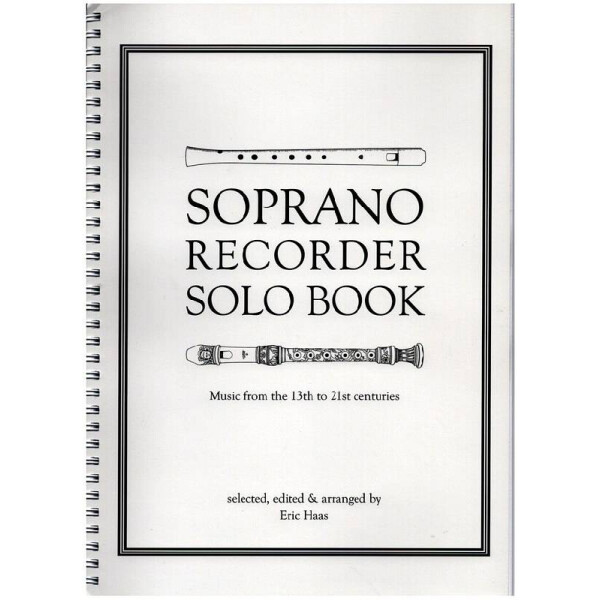 Soprano Recorder Solo Book