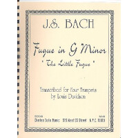 Fugue in g Minor for 4 trumpets (clarinets)