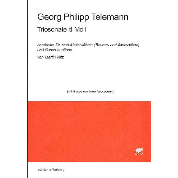 Sonate d-Moll für 2 Altblockflöten