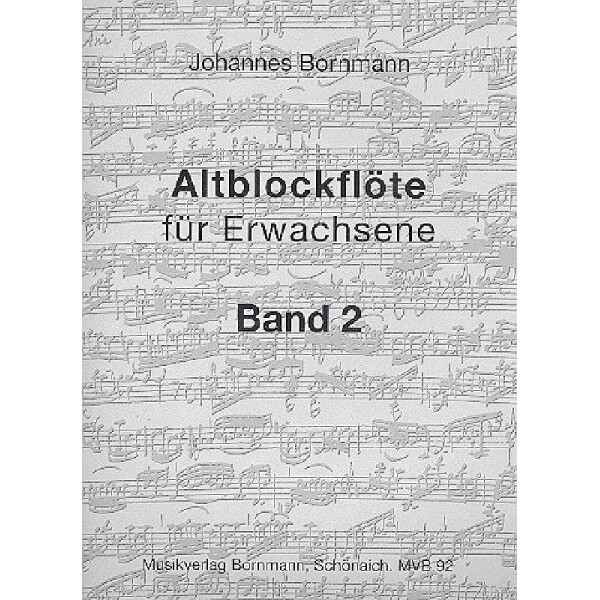 Altblockflöte für Erwachsene Band 2