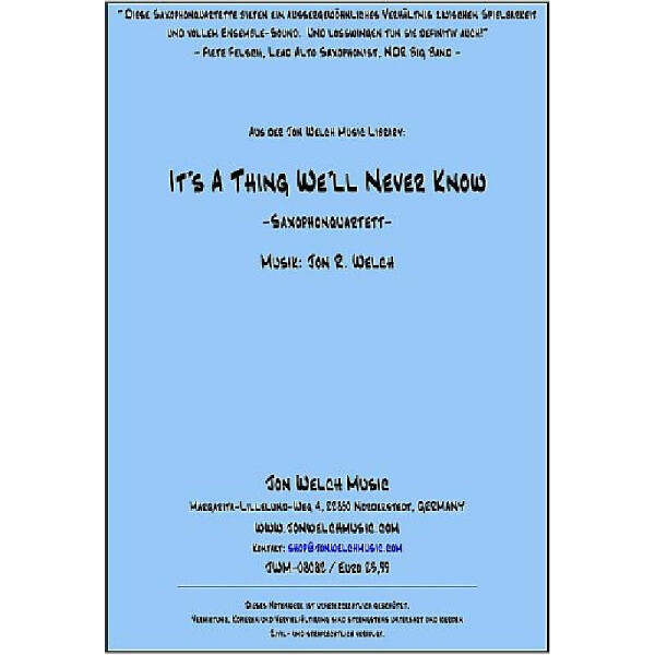 Its a Thing well never know