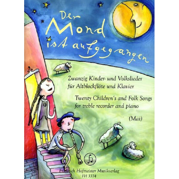 20 Kinder- und Volkslieder für Altblockflöte