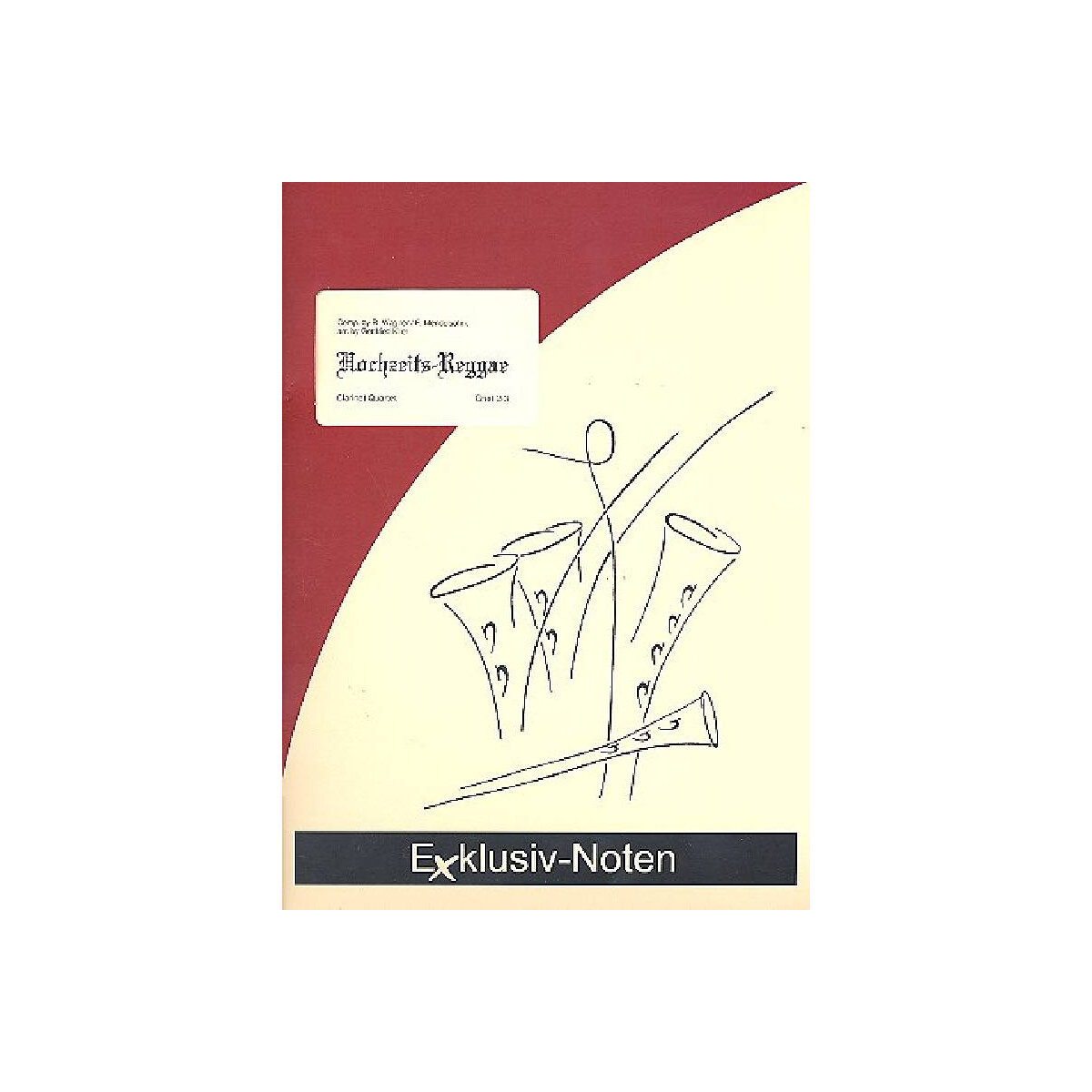 Hochzeits-Reggae für 3 Klarinetten box