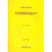Im memoriam D.T. für Klarinette