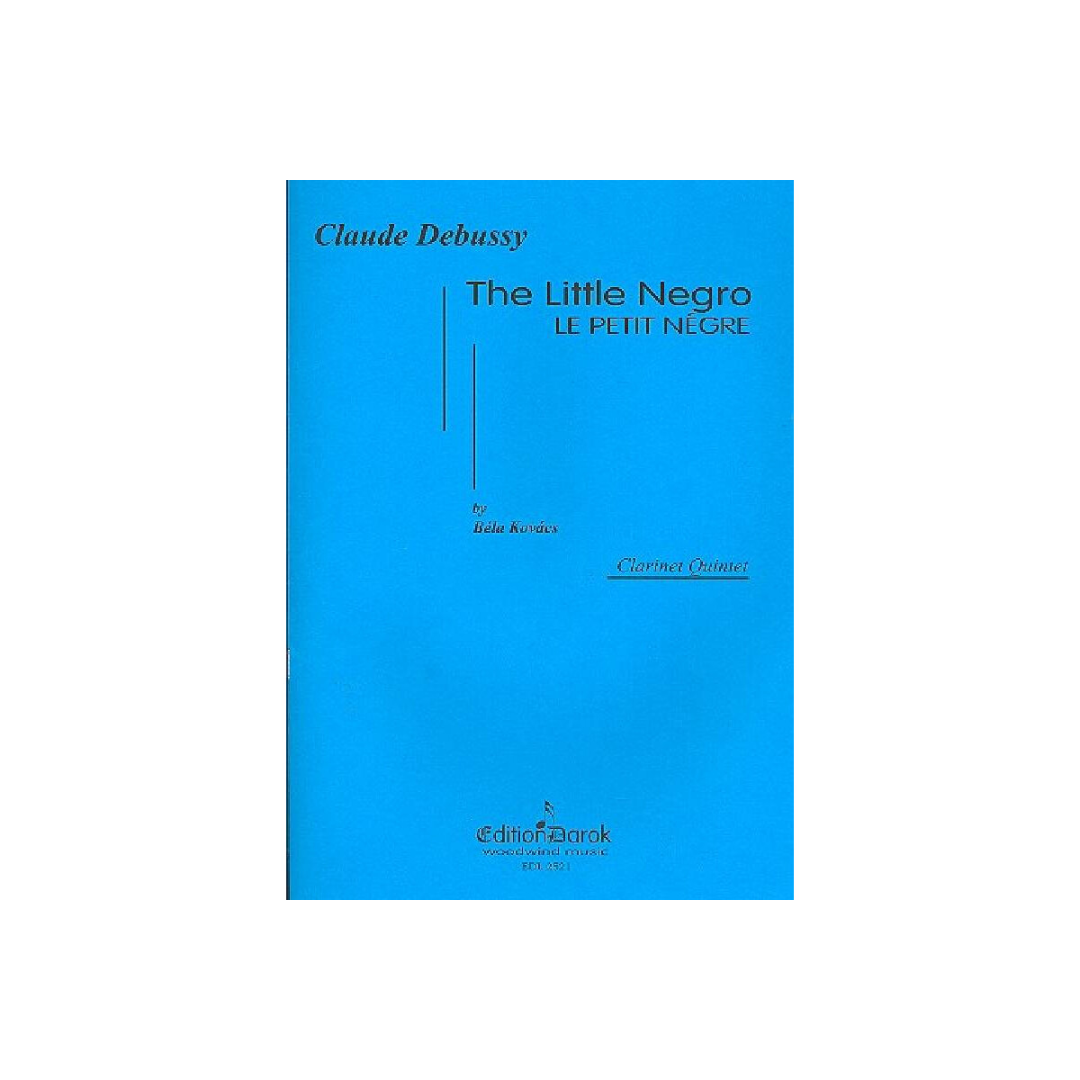 The little Negro for 3 clarinets,