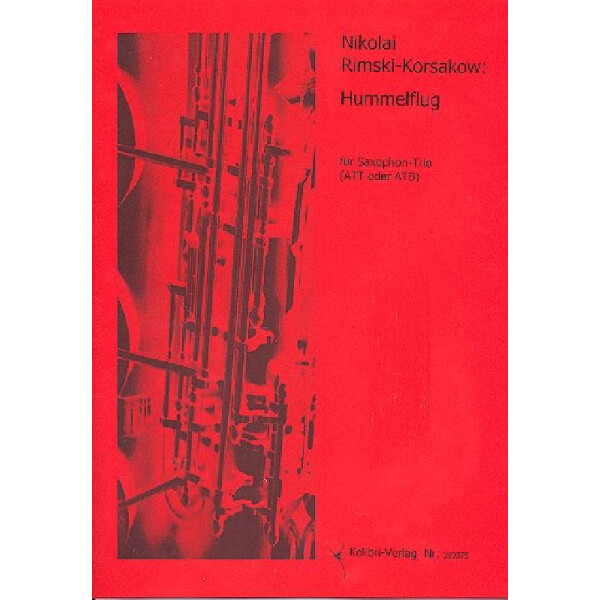 Hummelflug für 3 Saxophone (ATT/ATB)