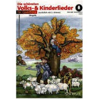 Die schönsten Volks- und Kinderlieder (+Online Audio)