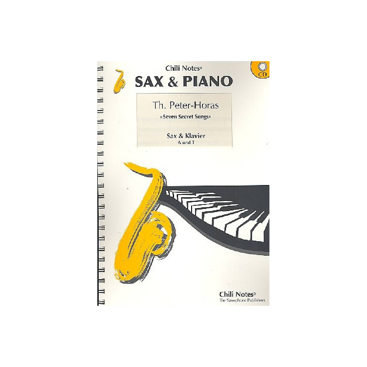 7 Secret Songs (+CD) für 2 Saxophon box