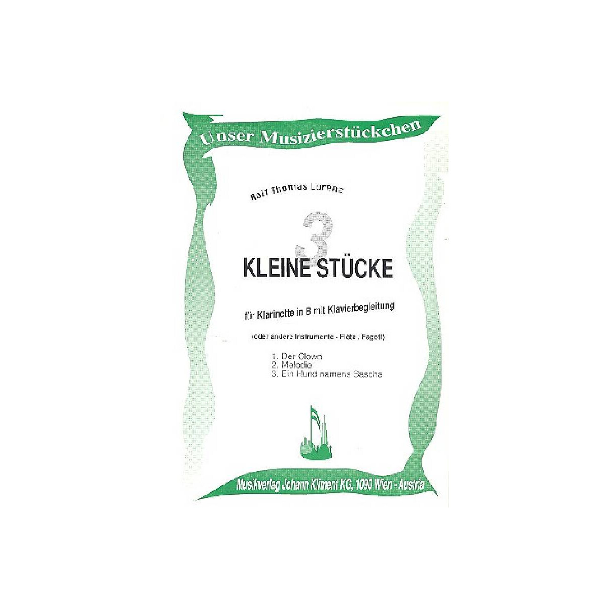 3 kleine Stücke für Klarinette