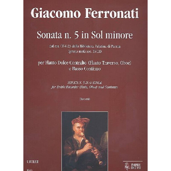 Sonata sol minore no.5 per flauto dolce contralto