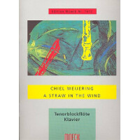 A Straw in the Wind für Tenorblockflöte und