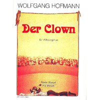 Der Clown für Altsaxophon