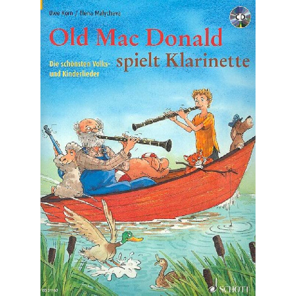Old Mac Donald spielt Klarinette (+CD)