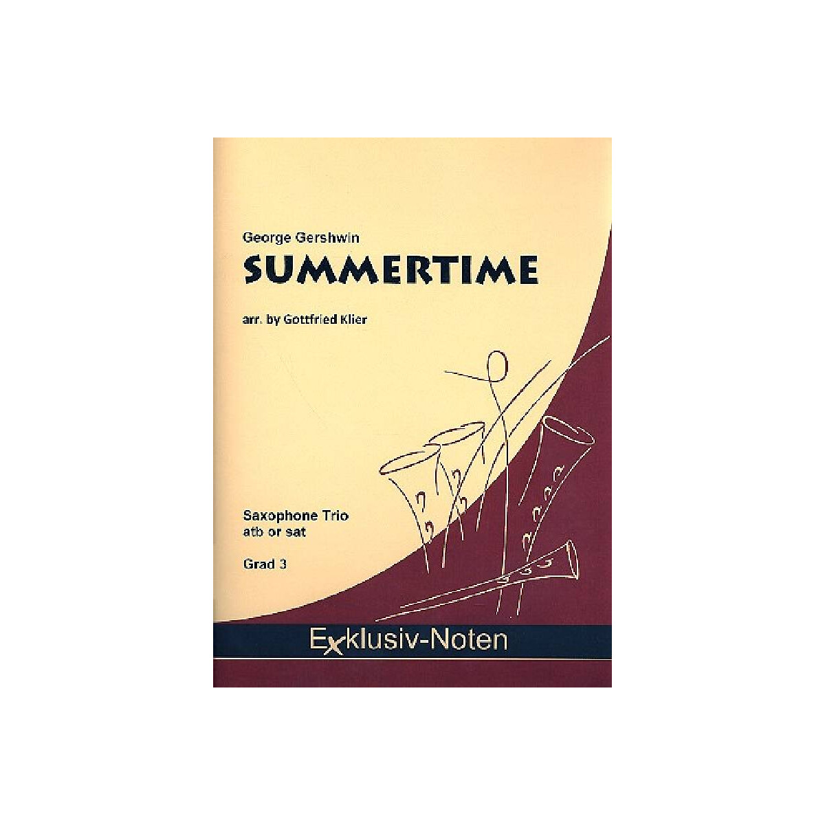 Summertime für 3 Saxophone box