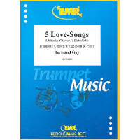 5 Love-Songs für Trompete (Kornett/