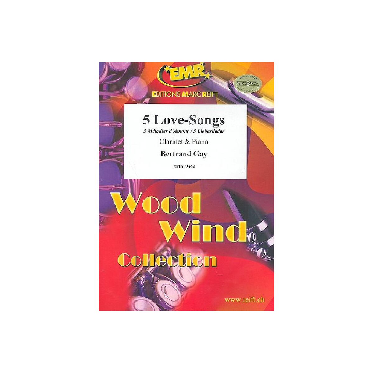 5 Love-Songs für Klarinette und Kla box