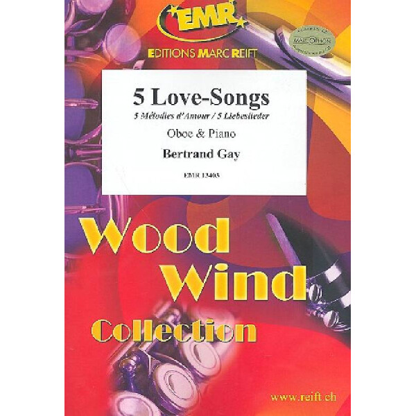 5 Love-Songs für Oboe und Klavier