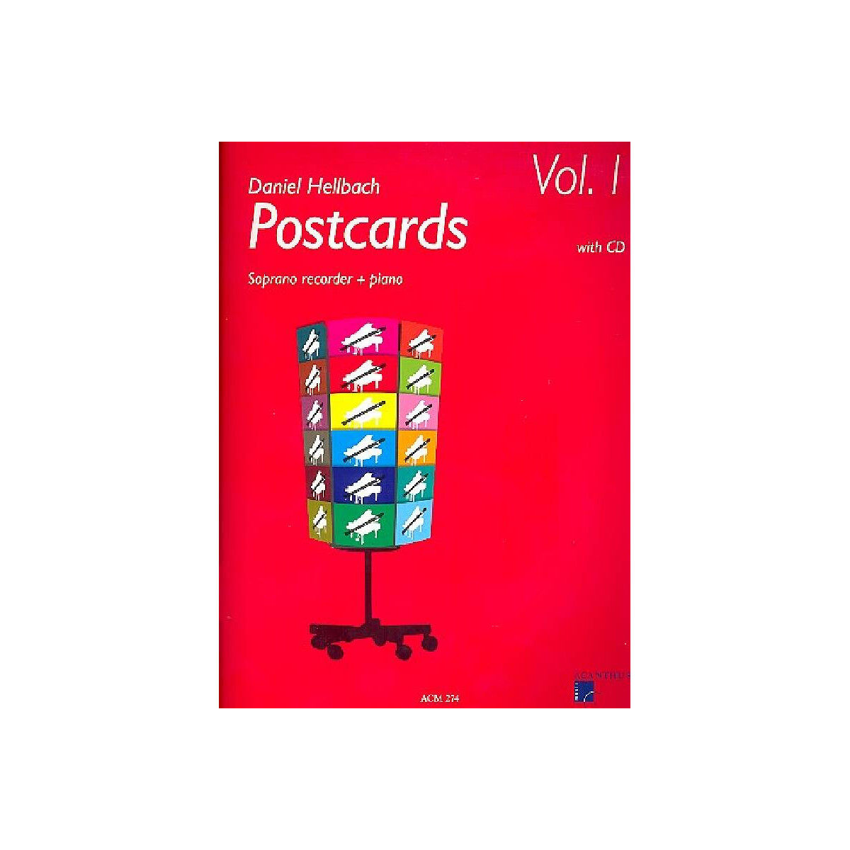 Postcards vol.1 (+CD) for soprano box