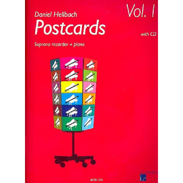 Postcards vol.1 (+CD) for soprano