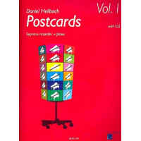 Postcards vol.1 (+CD) for soprano