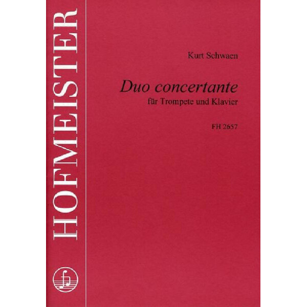 Duo concertante für Trompete und Klavier