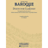 From the Baroque for 2 clarinets