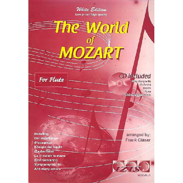 The World of Mozart (+CD) for flute