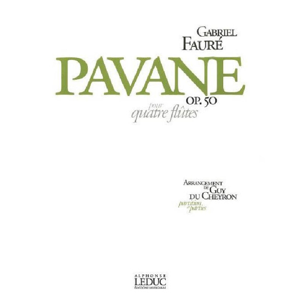 Pavane op.50 pour 4 flutes