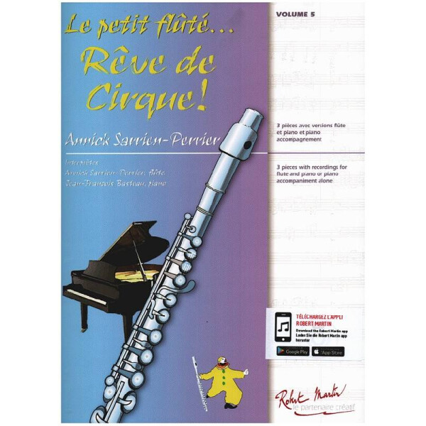 Le petit fluté reve de cirque vol.5 (+Online Audio)