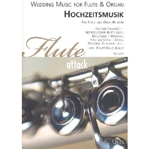 Hochzeitsmusik für Flöte und Orgel (Klavier)