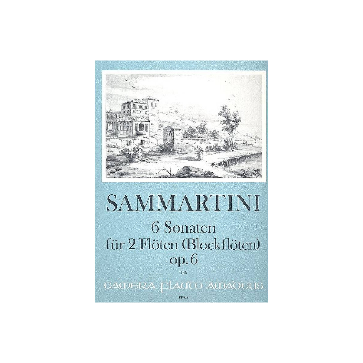6 Sonaten op.6 für 2 Flöten box
