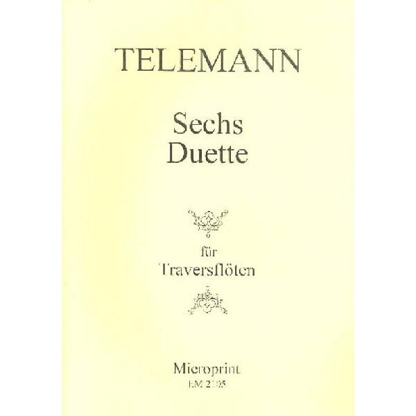 6 Duette für 2 Flöten