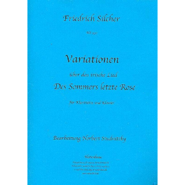 Variationen über das irische Lied Letzte Rose