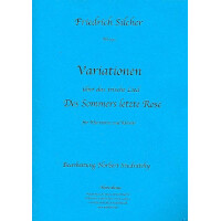 Variationen über das irische Lied Letzte Rose