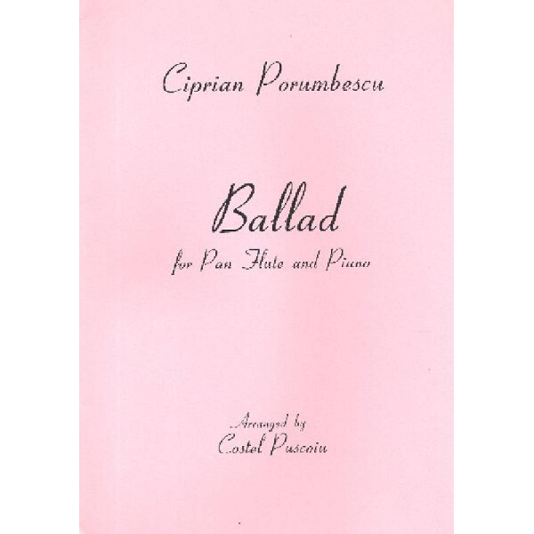 Ballad for pan flute and piano
